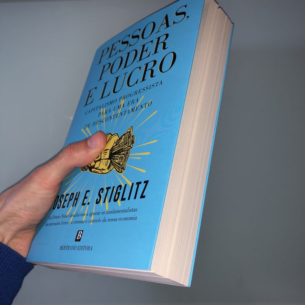 Livro Pessoas, Poder e Lucro - Joseph E. Stiglitz (NOVO)