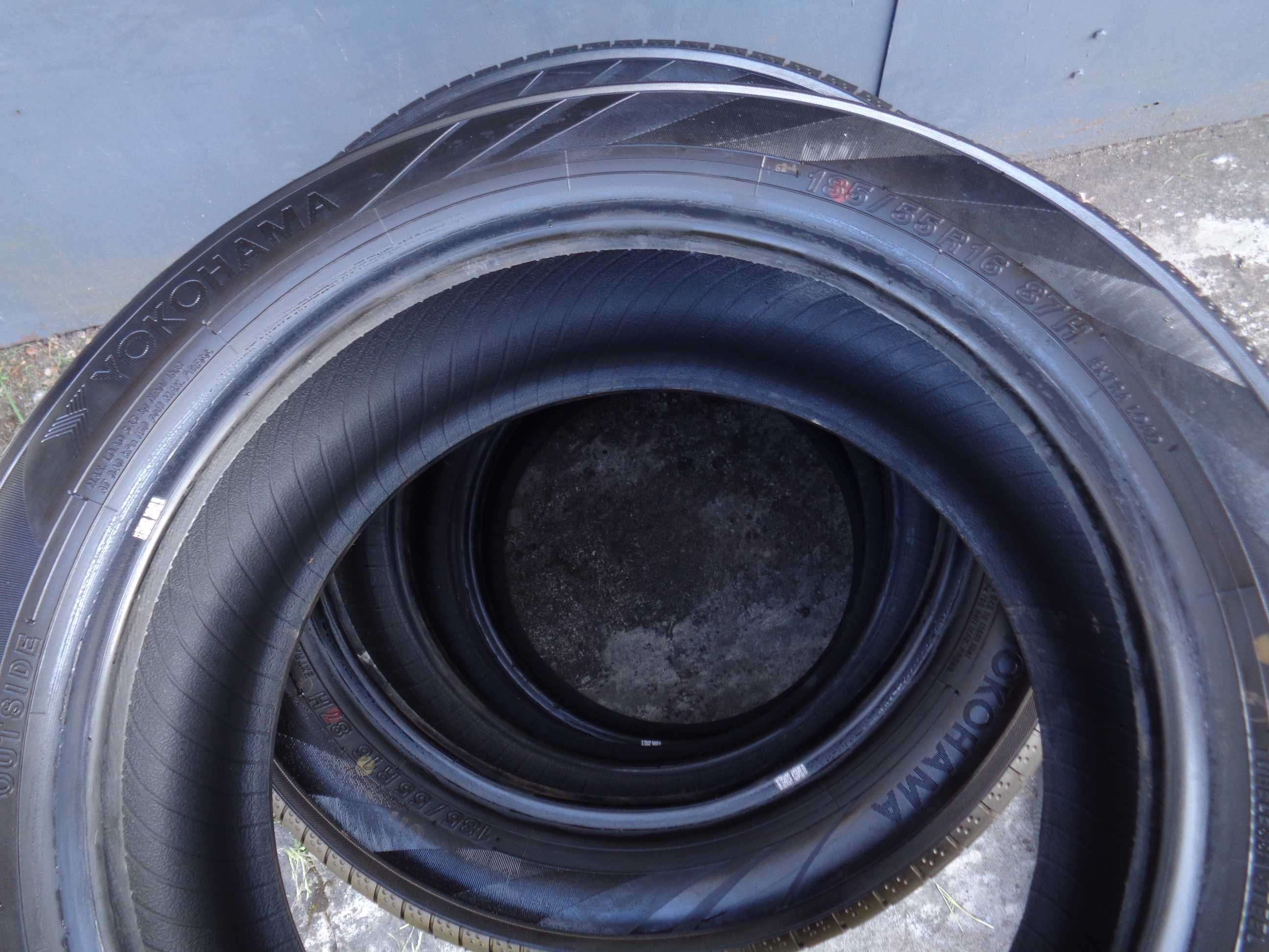 4x opony letnie Yokohama BluEarth-A 185/55R16 87H XL DEMO