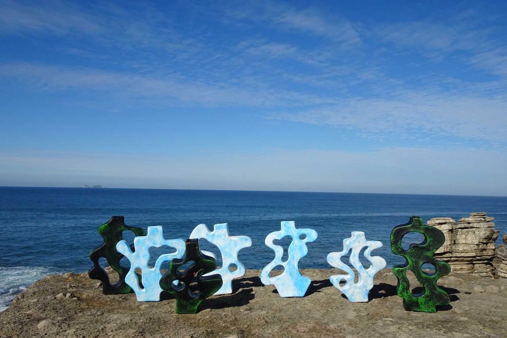 7 Vasos decorativas handmade