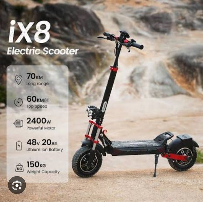 Trotinete iscooter ix8 ( 2 motores)