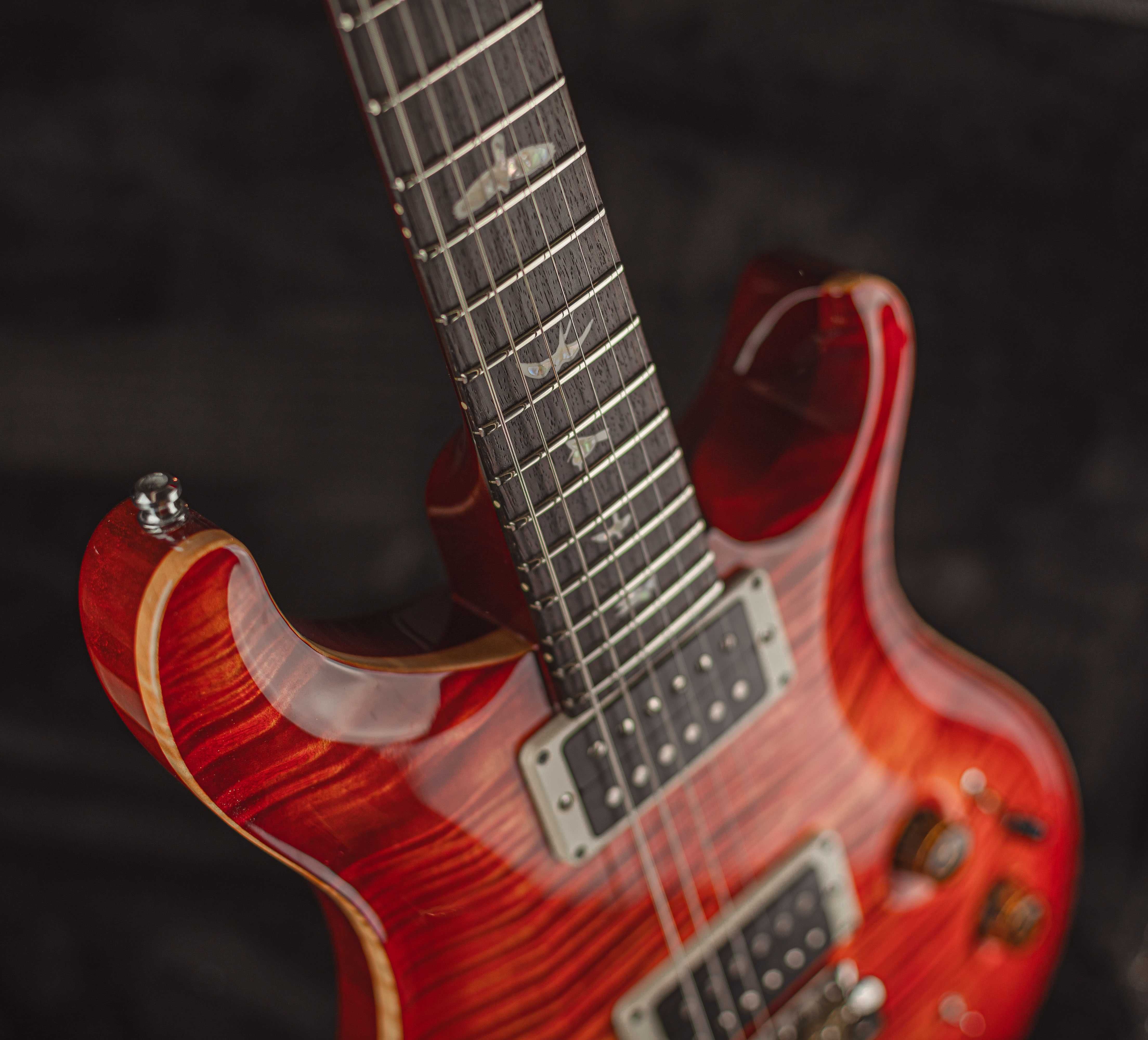 PRS 10 Top Custom 22 Piezo 2014 - Blood Orange