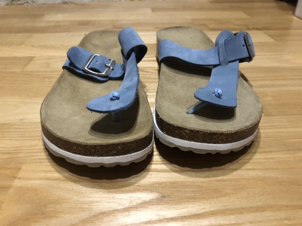 Buty/klapki japonki Next skóra jak Birkenstock  nowe 42 lato