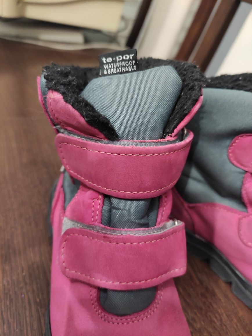 Mazurek buty zimowe dla dziewczynki z membraną rozmiar 30