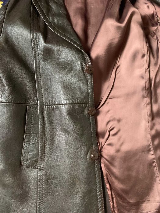 Пальто шкіряне Хутро чоловіче Югославія Кожа 54 р