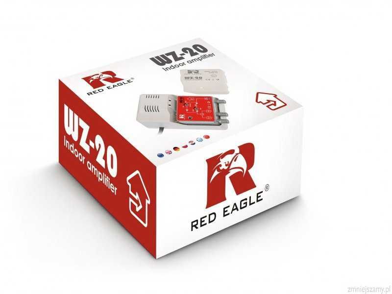 Wzmacniacz anteny naziemnej DVBT wewnętrzny WZ-20 Red Eagle