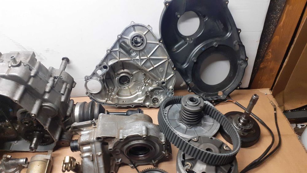 suzuki kingquad 700 750  silnik rama dyfer wariator magneto wal modul