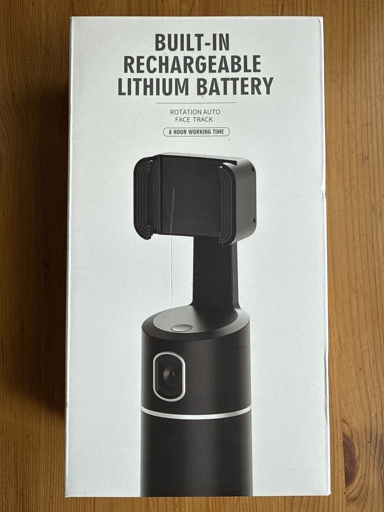 selfie-stick uchwyt statyw na telefon + śledzenie 360°