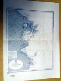 Stara mapa morska Niemiecka Schottische Kueste PETERHEAD BAY 4ed1976