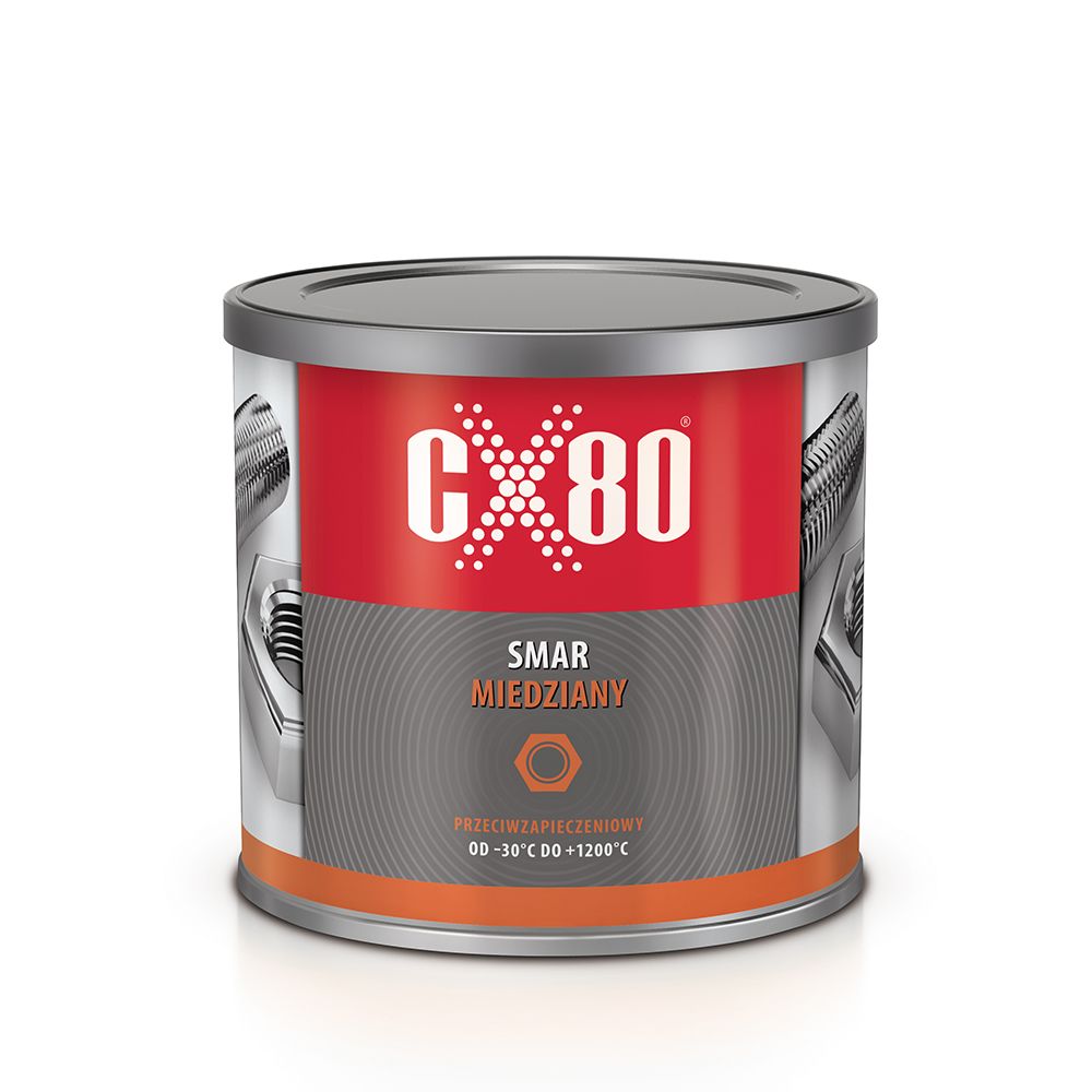 CX80 Smar miedziany 500 g smar przeciwzapieczeniowy do śrub