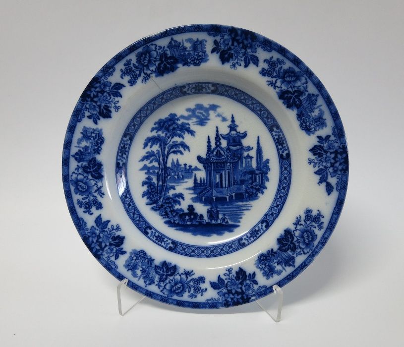 Prato Inglês Finais Séc. XIX - Doulton Burslem Madras