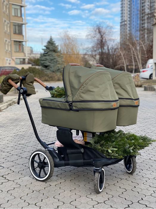 Коляска Emmaljunga NXT Twin в ідеальному стані