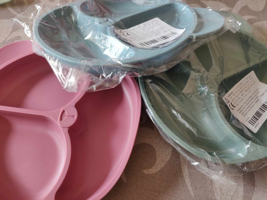 prato de silicone é o produto ideal para as primeiras refeições do seu