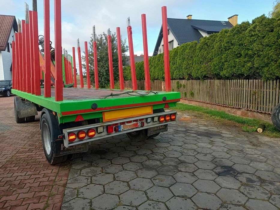 MAN TGA.do transportu drewna, do lasu,   zestaw