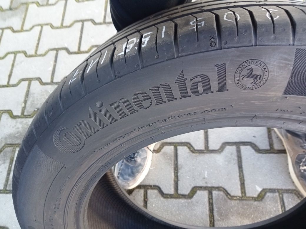 2x Opony Używane Letnie 205/55R17 Continental