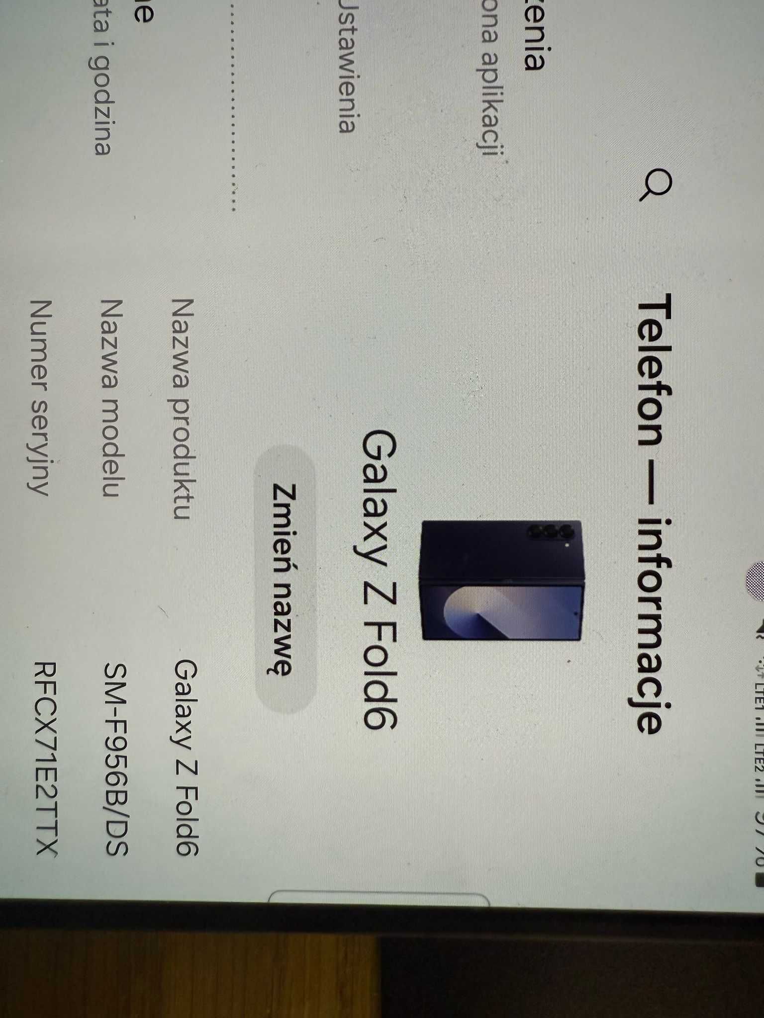 Samsung Galaxy Z fold 6 256GB mało uzywany