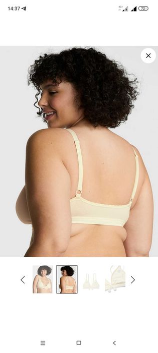 Продам хлопковый бюстгальтер-бралетт Victorias Secret