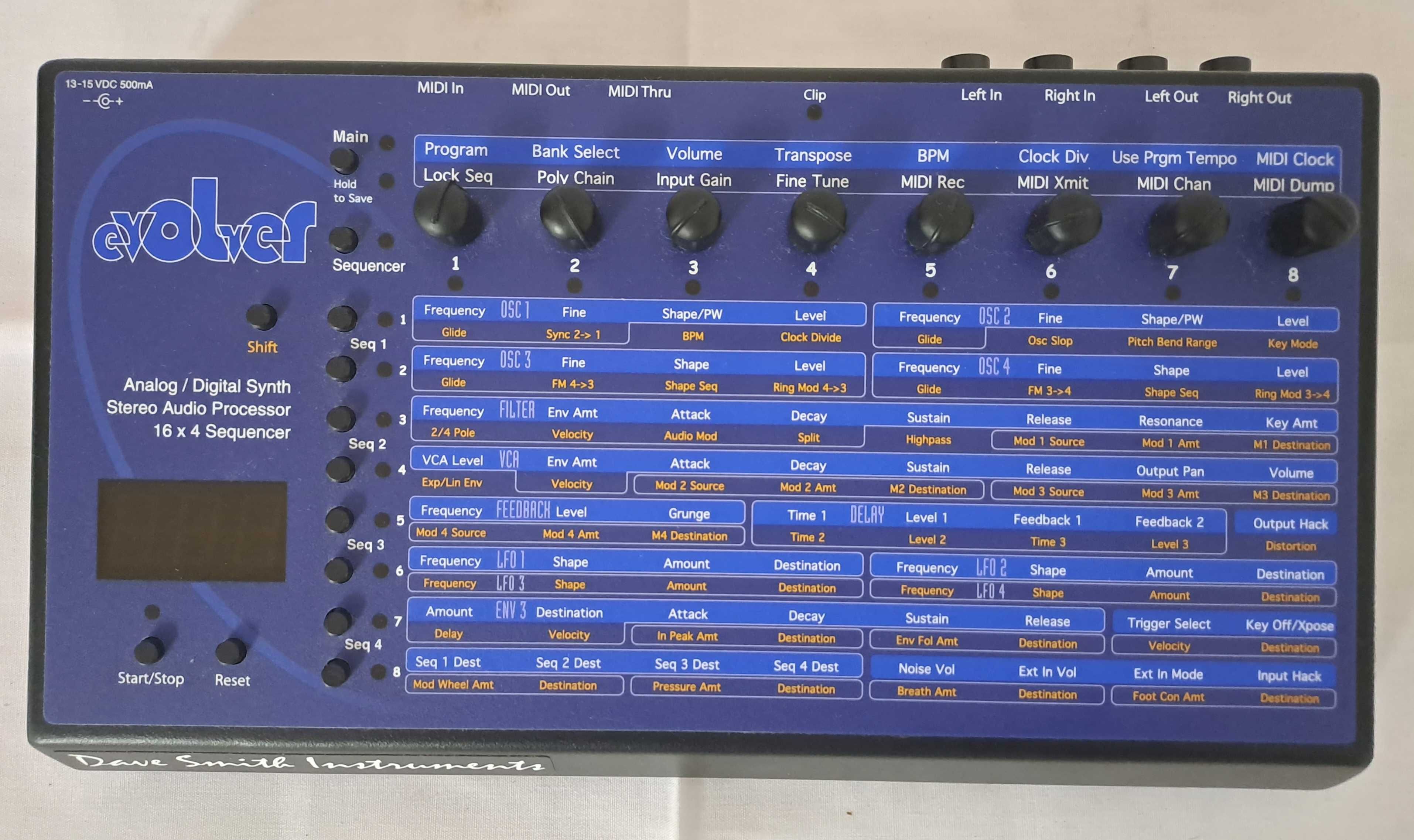 Evolver synthesizer, Muito bom
