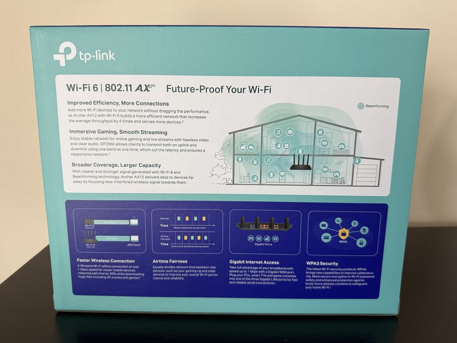 Router Wi-Fi 6 tp-link
