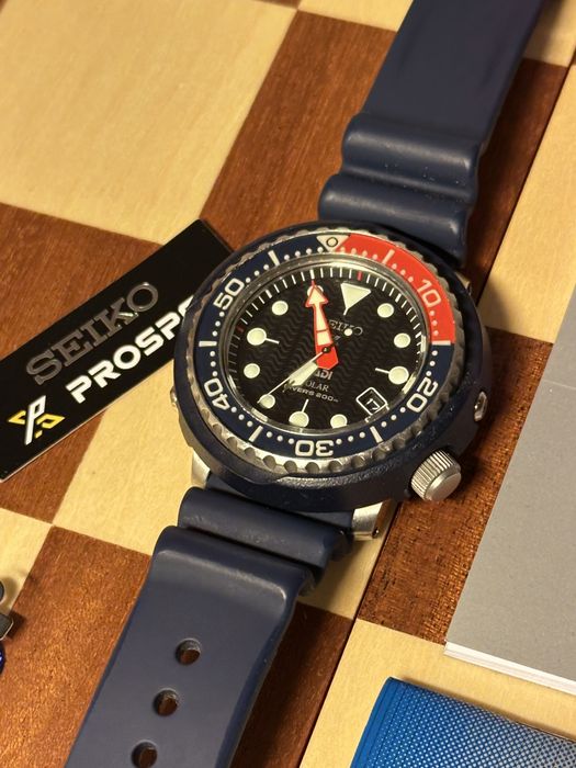 Sne499 seiko diver tuna limitowany padi prospex bialy kruk solar