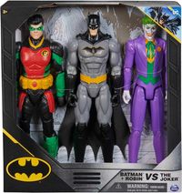 Подарочный набор 30см фигур Бэтмен, Джокер, Робин Batman Оригинал