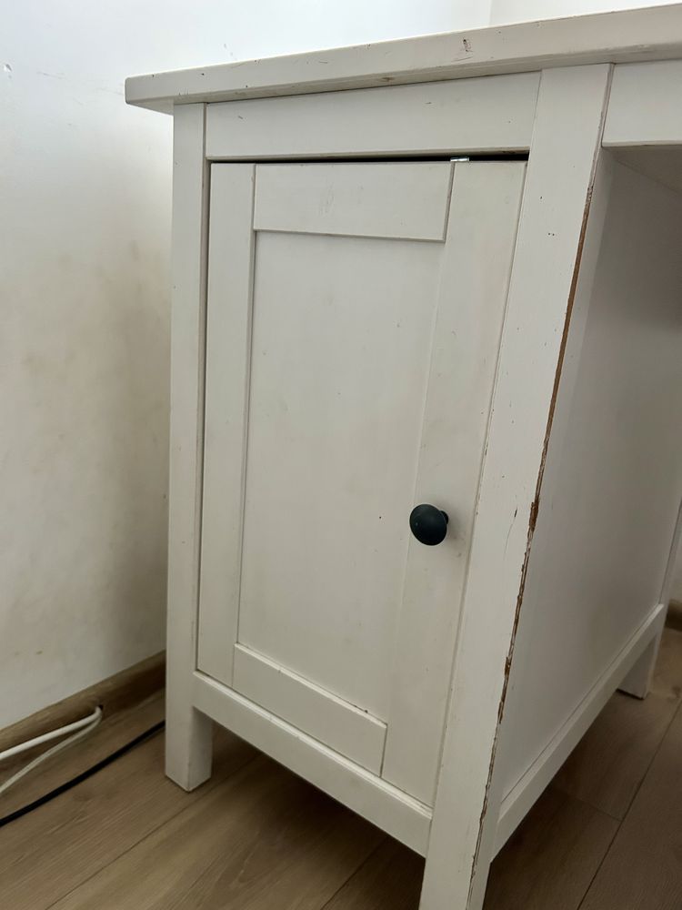 Biurko Ikea Hemnes 155x65 białe