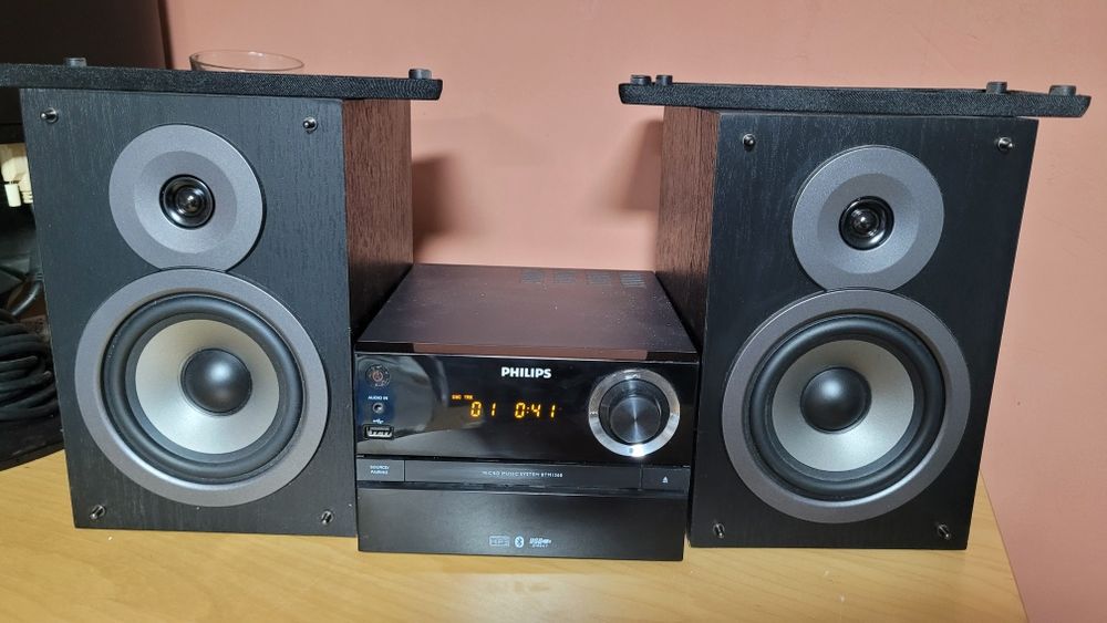 Mini wieża Philip BTM1360 FM/Cd/Aux/Bluetooth Pilot