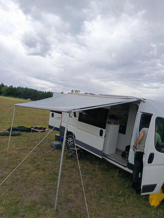 Markiza workowa Thule Omnistor 3,5m kamper kampervan przyczepa kemping