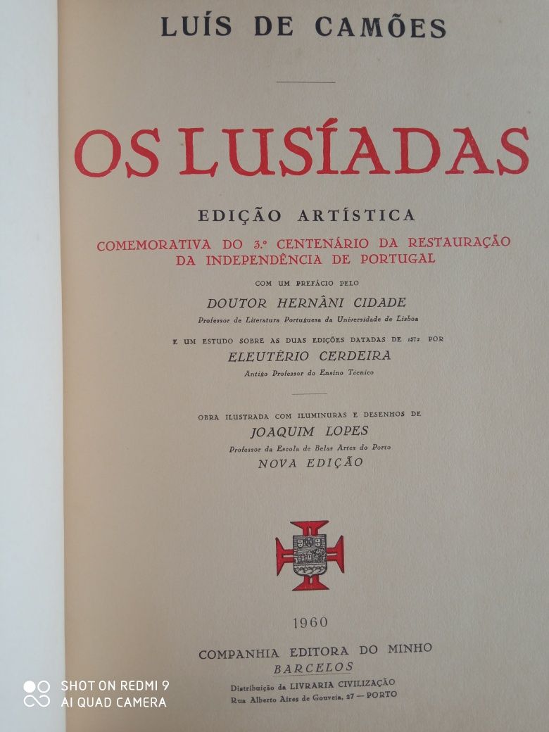 Livro dos Lusiadas