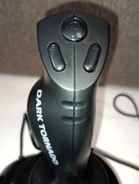 Джойстик манипулятор Speedlink Dark Tornado PC, проводной 8-кнопочный