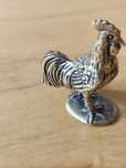 Figurka z metalu  mosiądz Kogut wysokość 4 cm