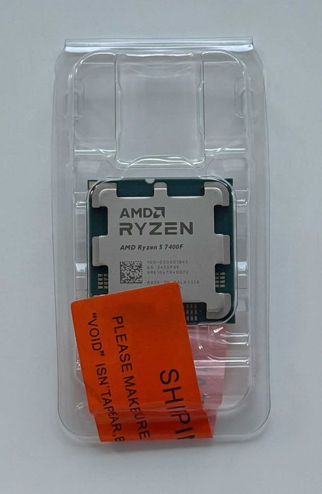 НОВИЙ Процесор AMD Ryzen 5 7400F 3.7GHz/32MB AM5