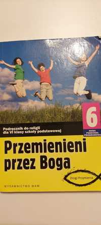 Podręcznik, książka do religii kl. 6 Przemienieni przez Boga