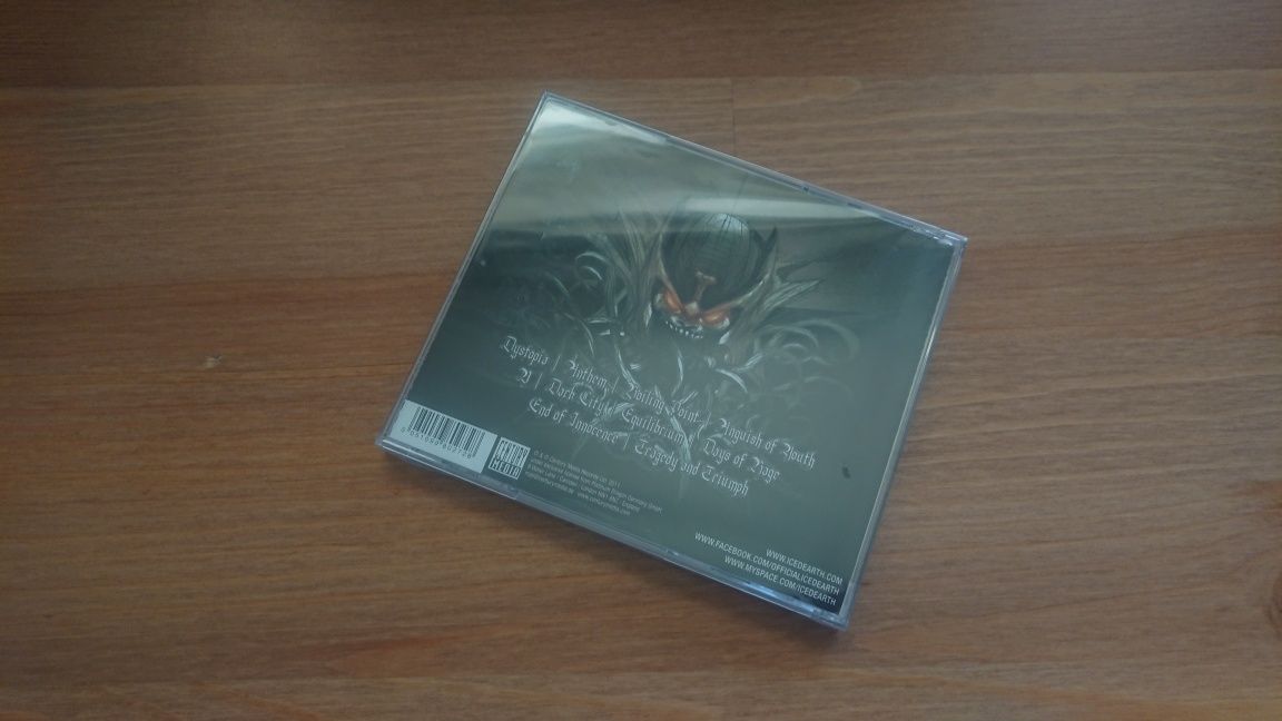 Iced Earth Dystopia CD *NOWA* 2011 Jewelcase Folia Download Card DE