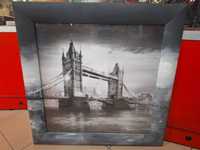 Jak NOWY Obraz most Tower Bridge 63x63cm nowoczesny