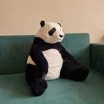 Duża, pluszowa panda Ikea Djungelskog