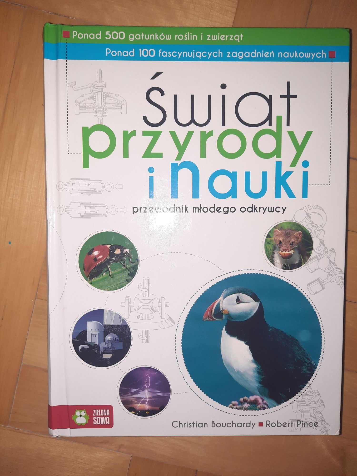 Świat przyrody i nauki Zielona Sowa książka jak nowa