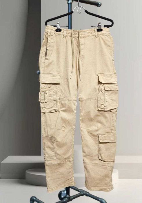Штаны карго песочного цвета Cropp