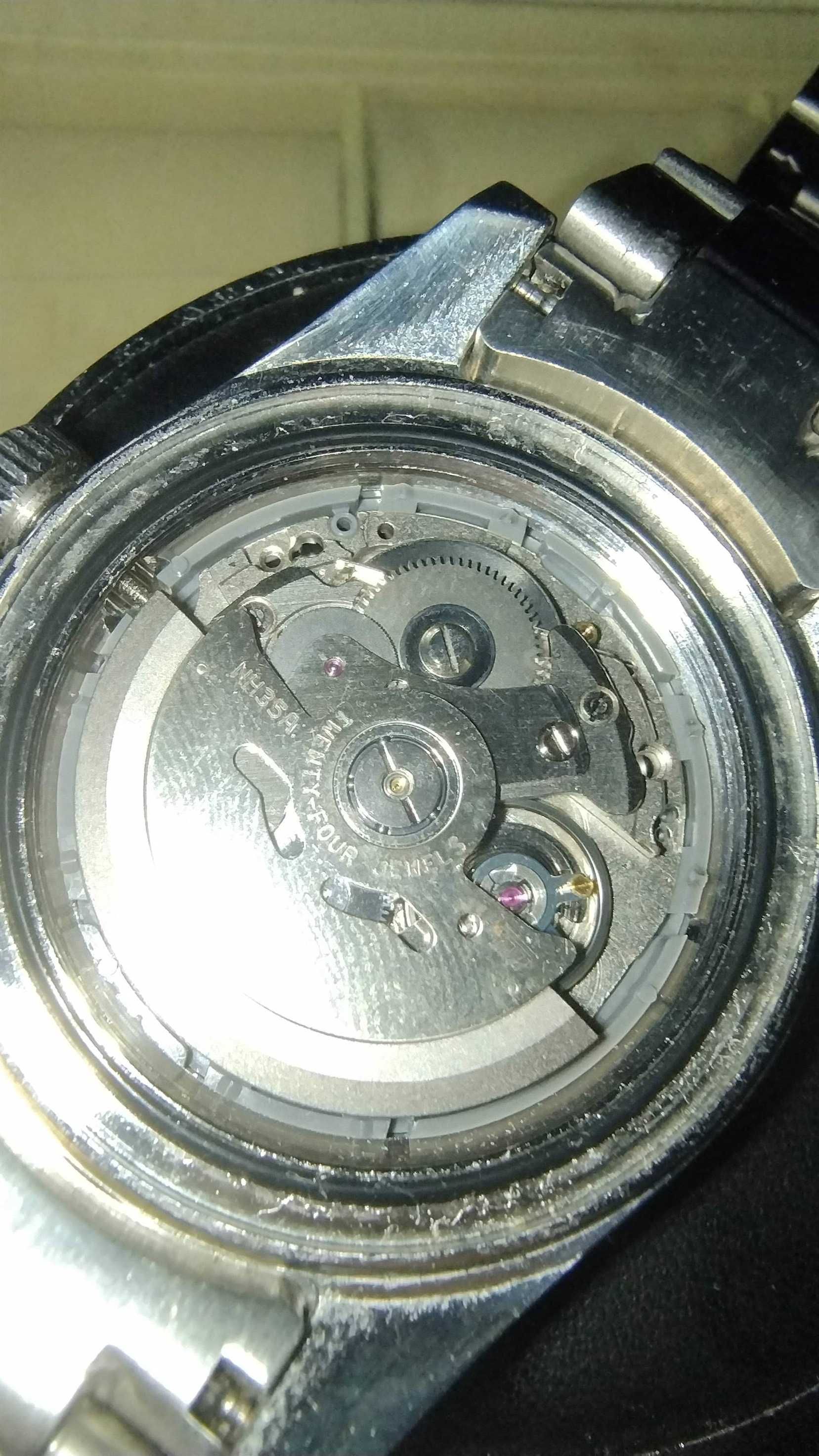 Seiko Mod NH35A Automat Diver Szafir