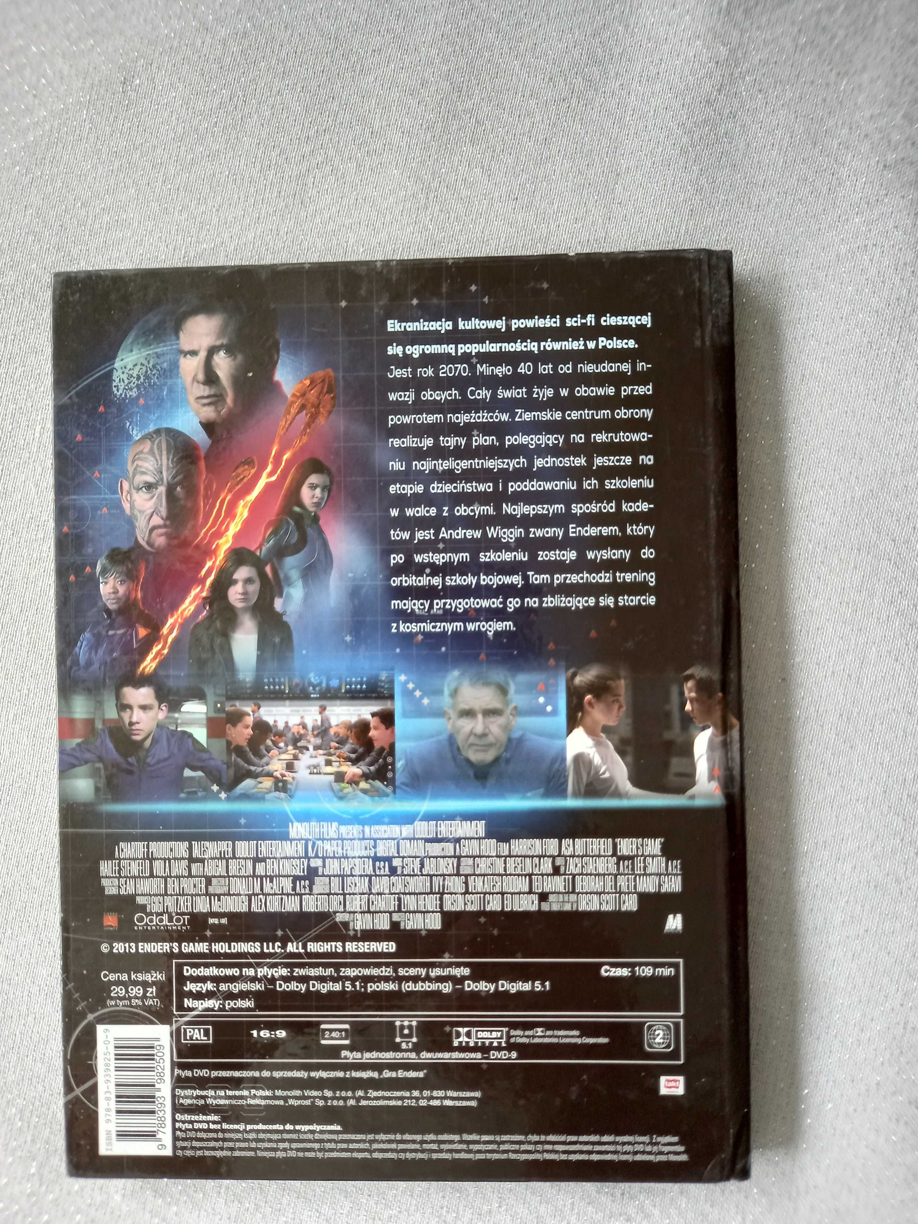 Gra Endera Film DVD