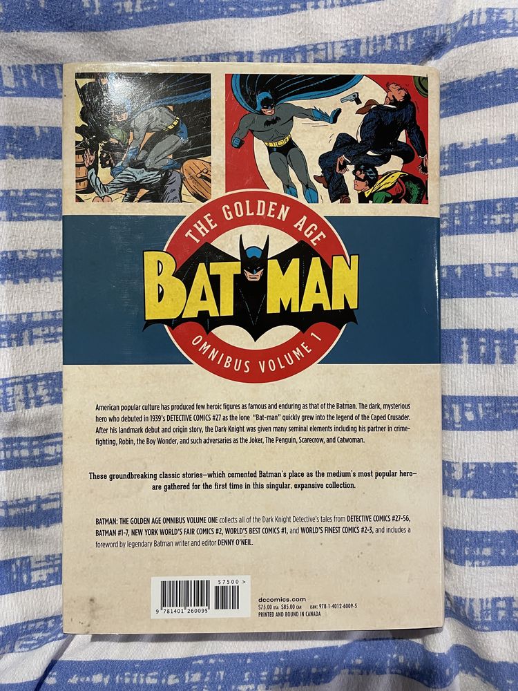 Batman the golden age omnibus vol.1