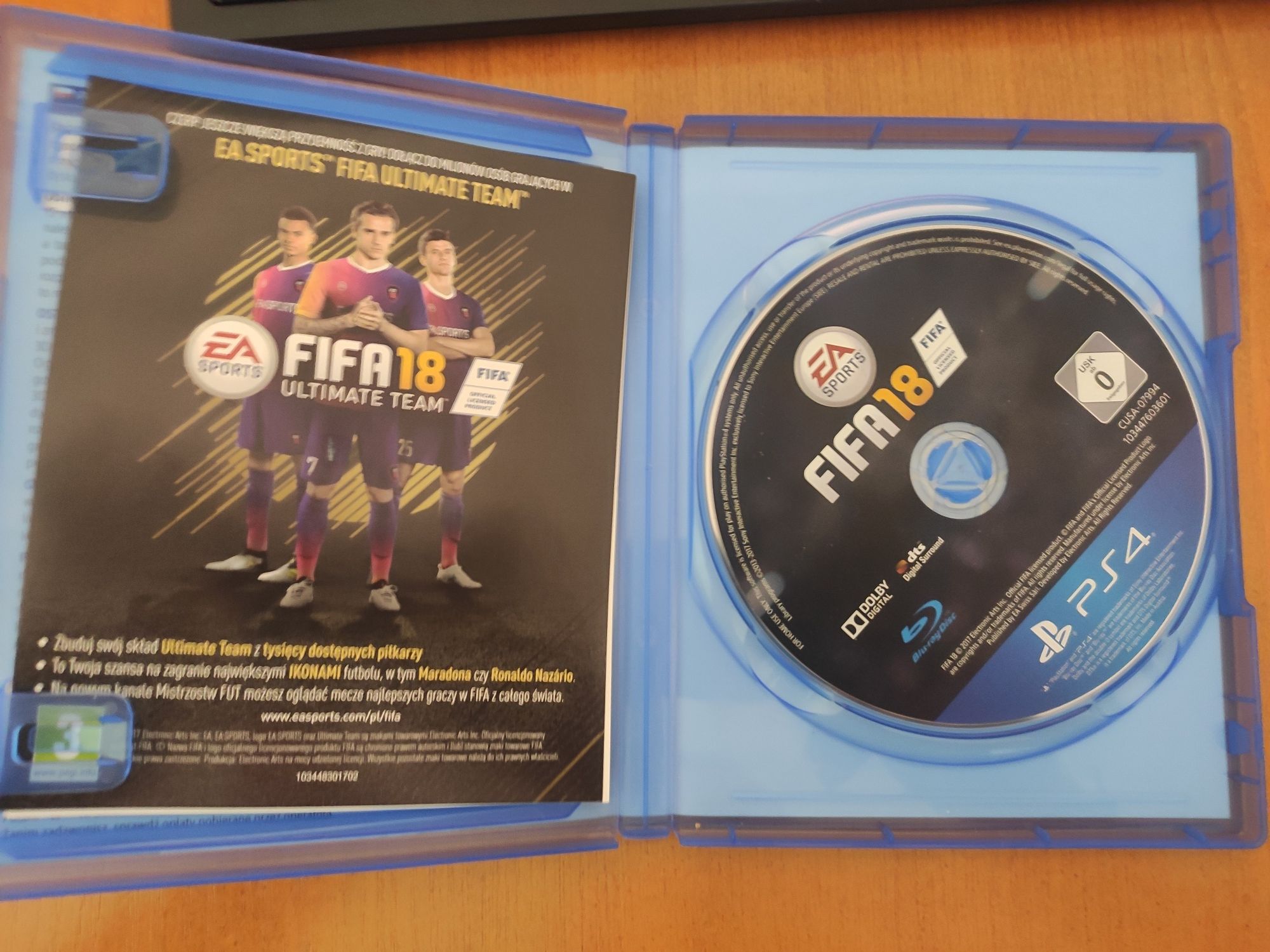 FIFA 18 PS4 polska wersja językowa