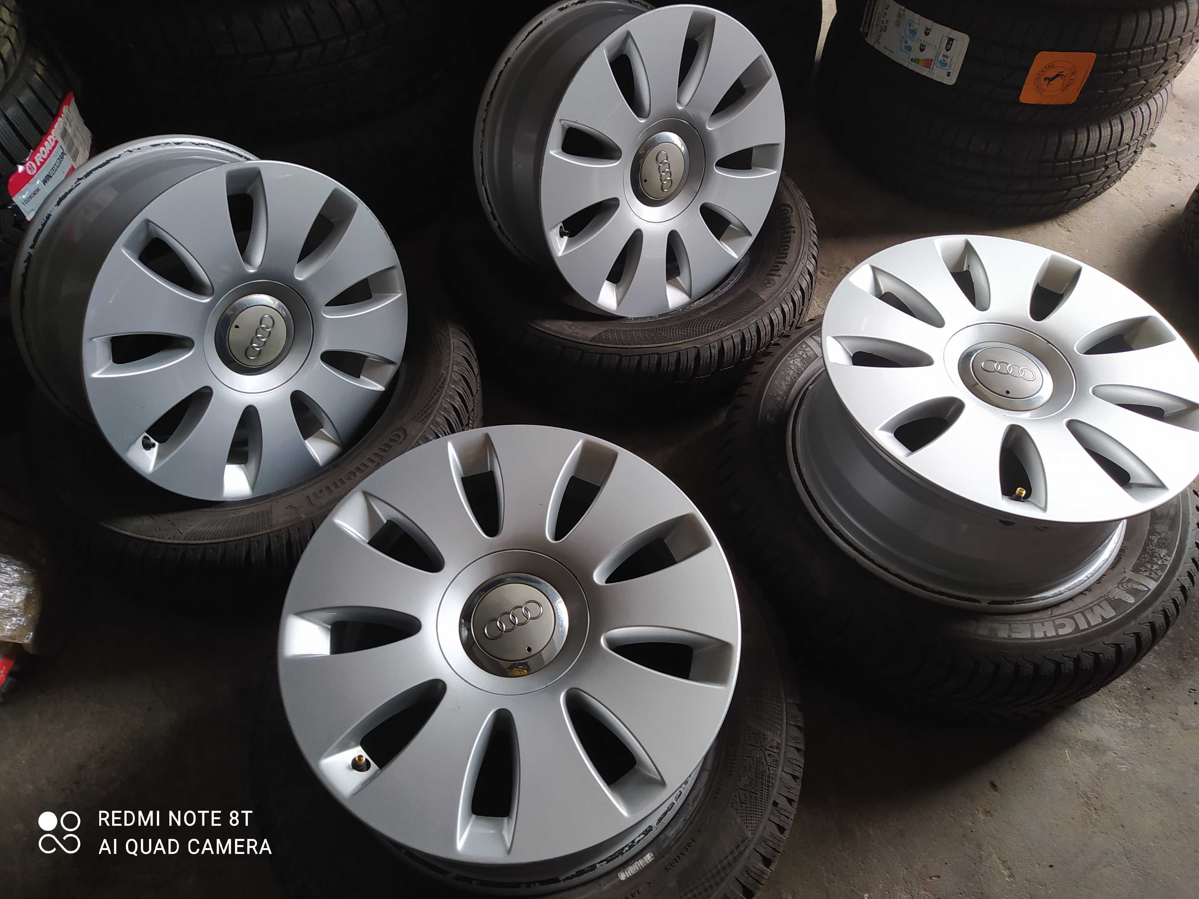 AUDI 8U0 ORG. Alufelgi 7J / 16" / 5x112 / ET35 / Komplet 4 szt