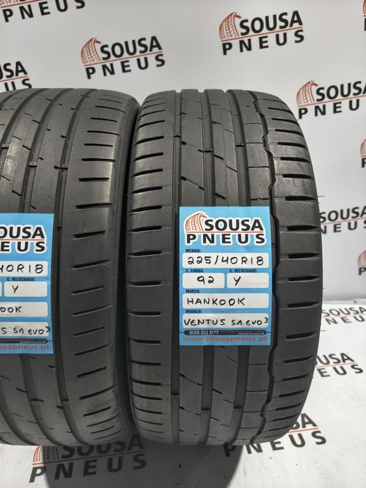 2 pneus semi novos Hankook 225-40R18 - Oferta dos portes