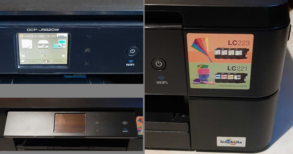 3 impressoras multifunções (bem estimadas)