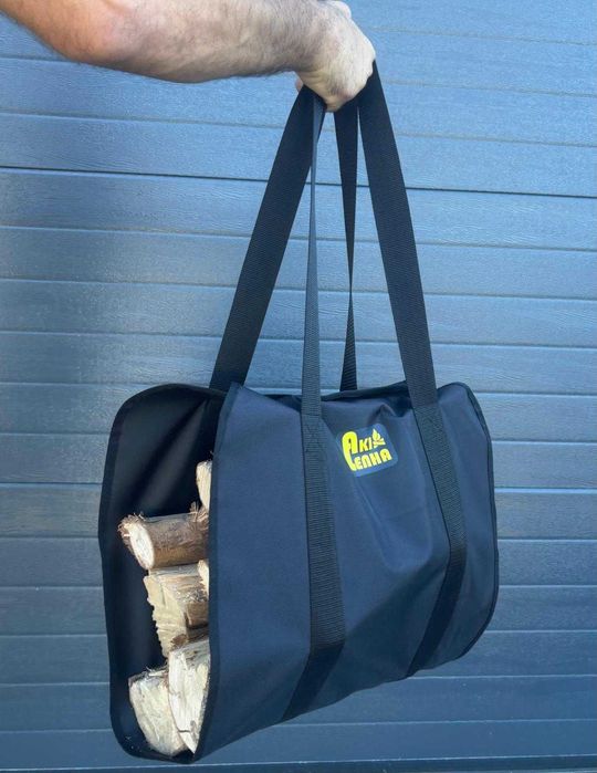 Saco / Bolsa reutilizável com 10kg de lenha (eucalipto)