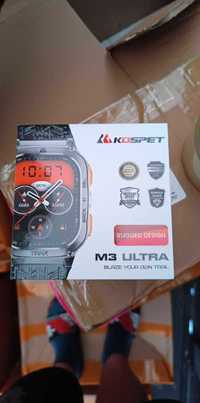 Годинник Kospet Smart Tank M3 ULTRA Silver + Compass