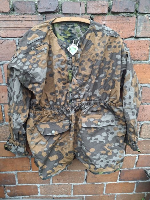 Tarnjacke panterka kamuflarz SS Platan do rekonstrukcji
