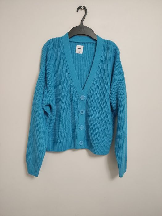 Krótki kardigan , sweterek,r.XS/S, Oversize