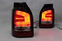 Lampy światła tył tylne VW T5 10-15 KLAPA LED BAR Tuning NEON RED NOWE