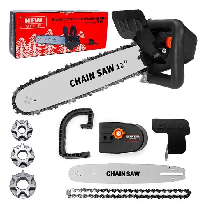 Насадка ланцюгова пила на болгарку 125